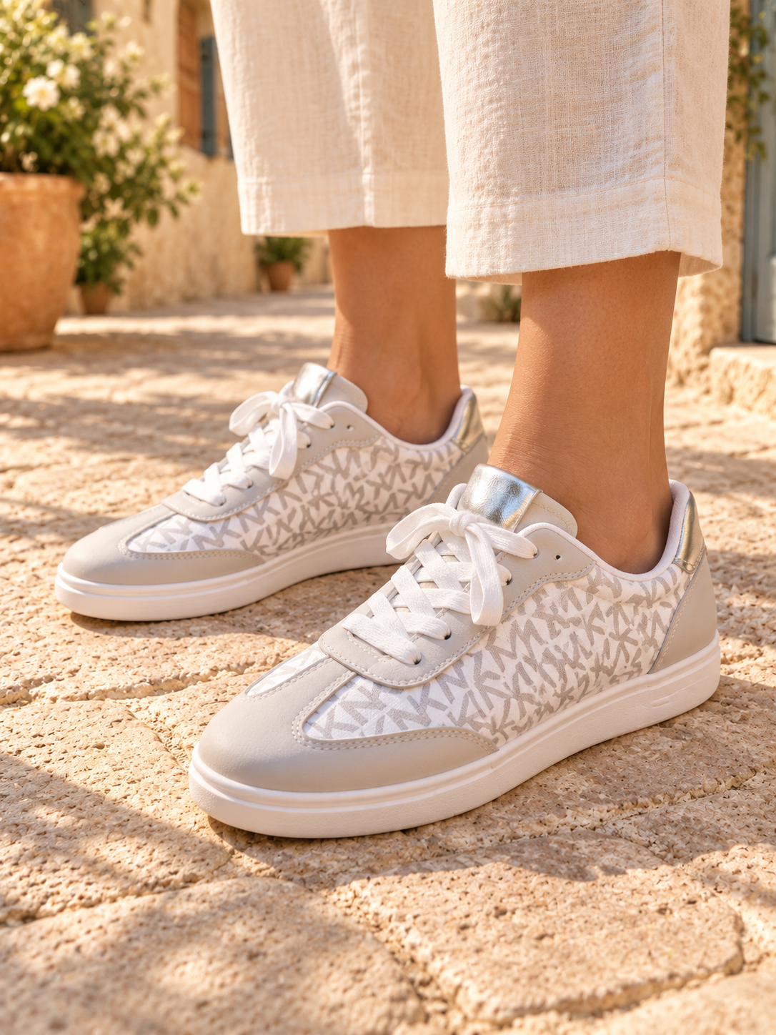 NK 301 női silver sneaker