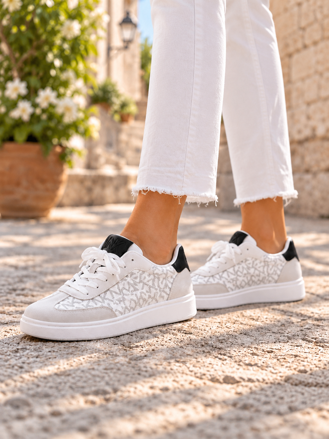 NK 301 Black/white női sneaker