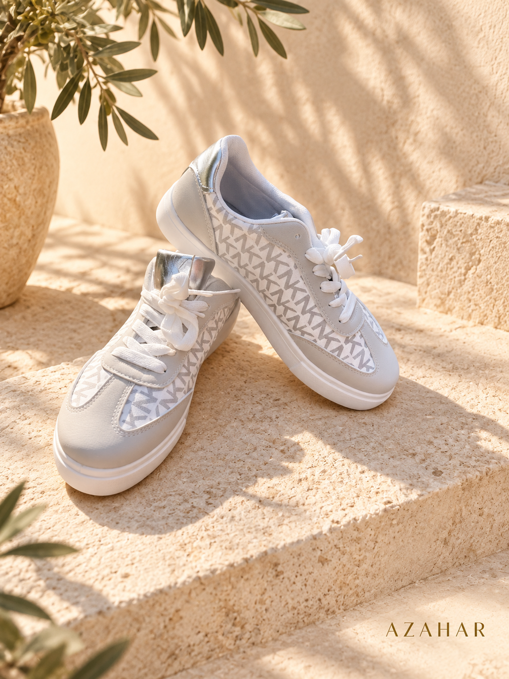 NK 301 női silver sneaker