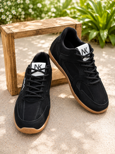 NK 323 Black/fekete női sneaker