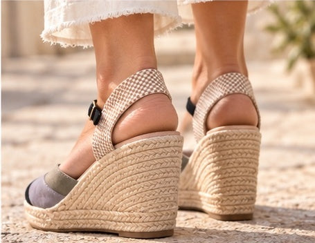 NK 573 Black női espadrilles