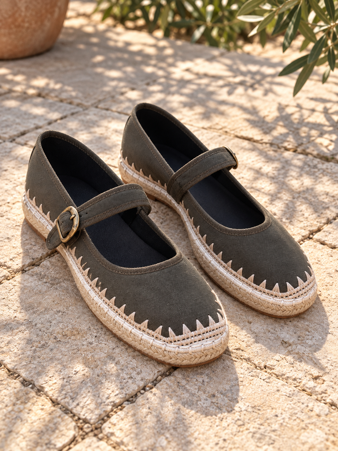 NK 588 Verde/zöld női espadrilles