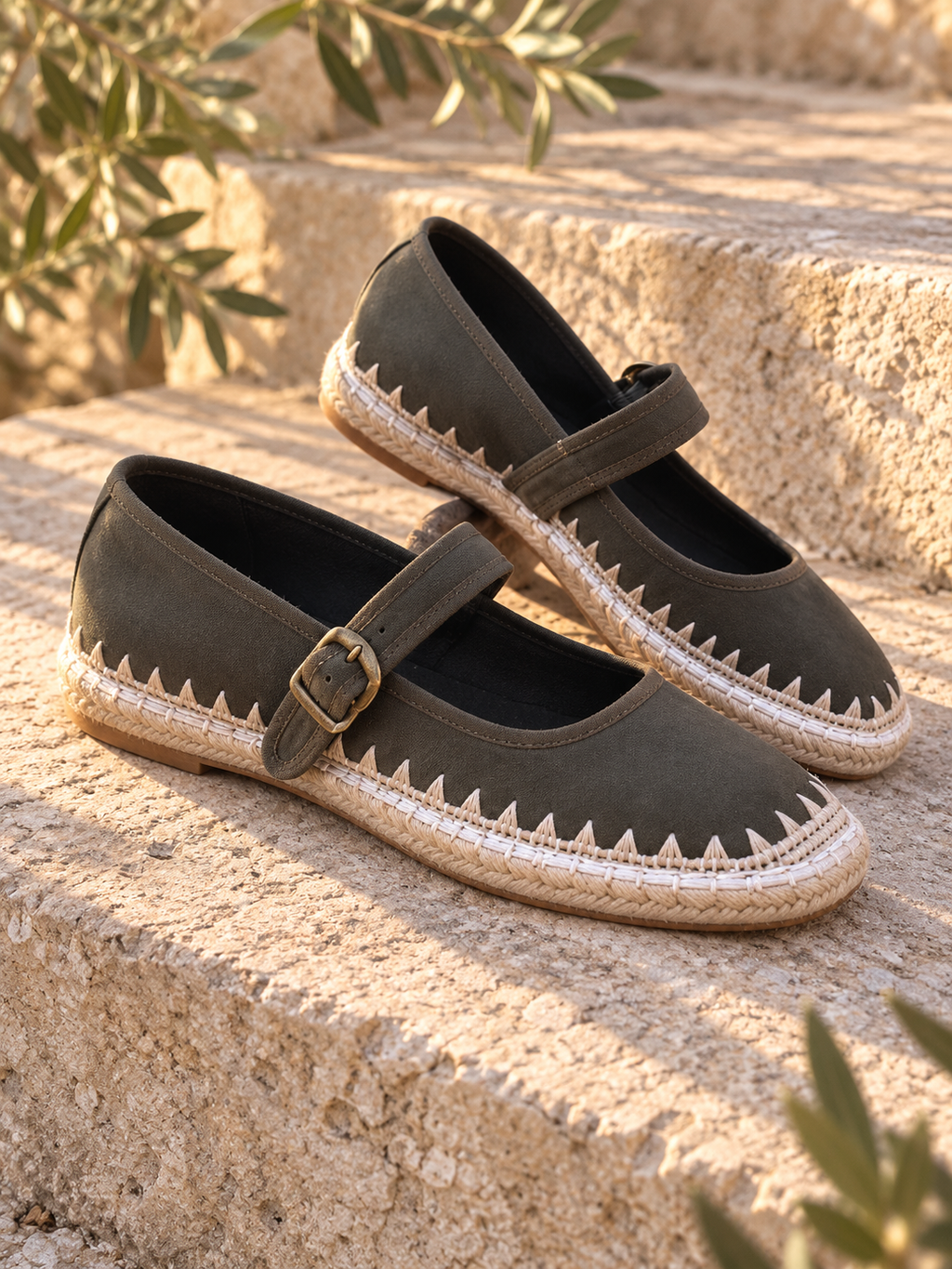 NK 588 Verde/zöld női espadrilles