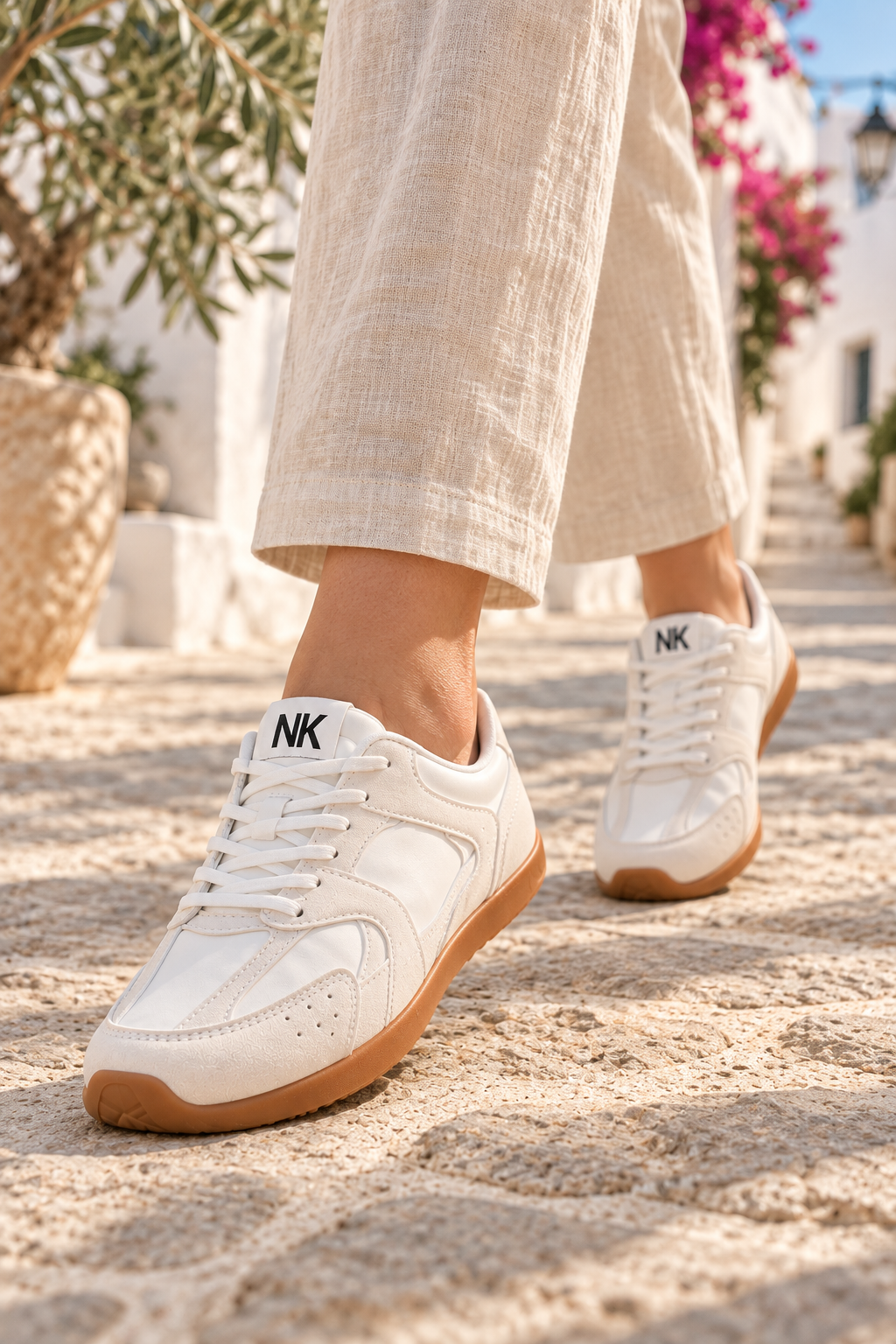NK 323 White női sneaker
